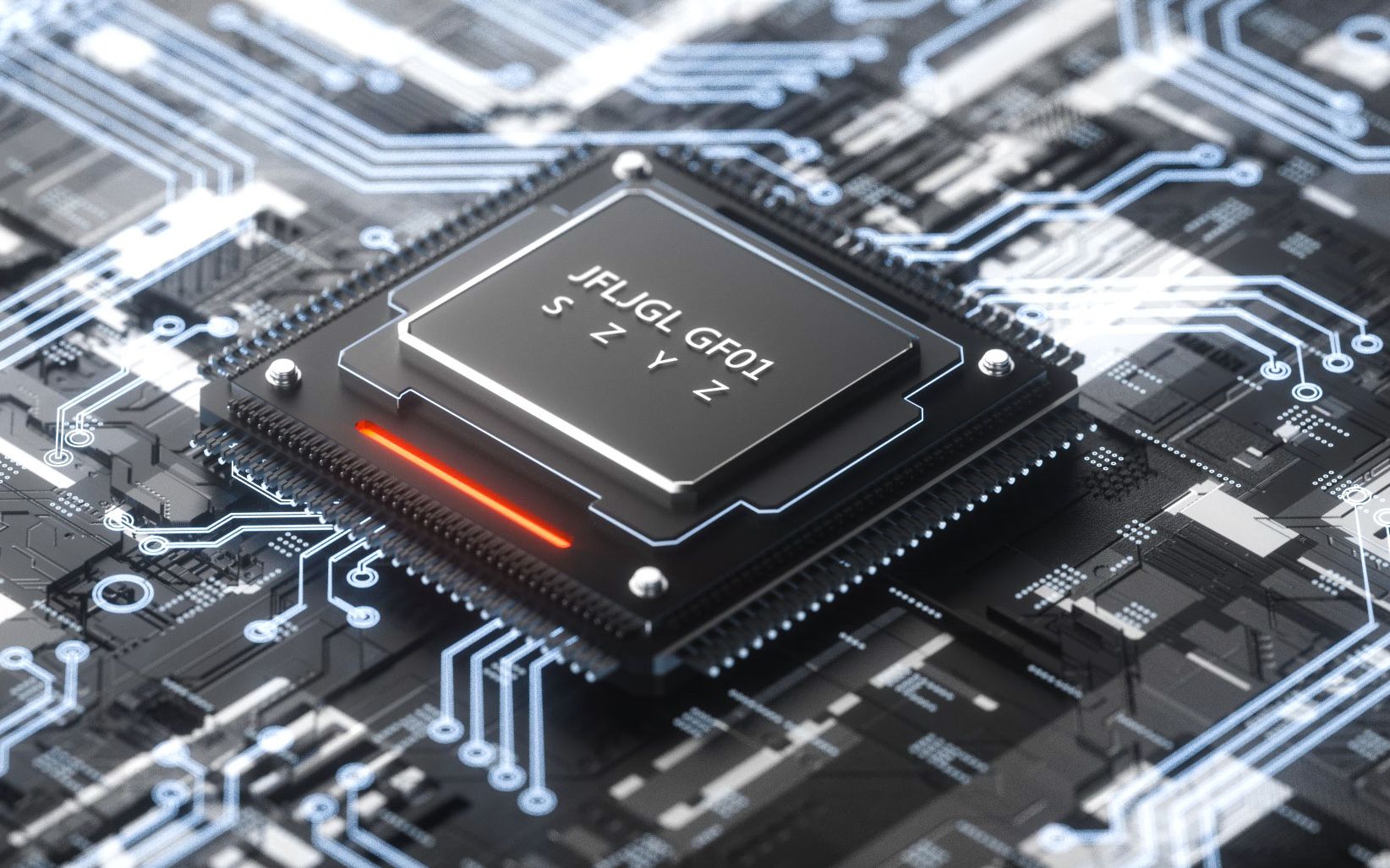 C4D電子芯片建模與科技風(fēng)渲染 從零基礎(chǔ)到精通的全方位教程